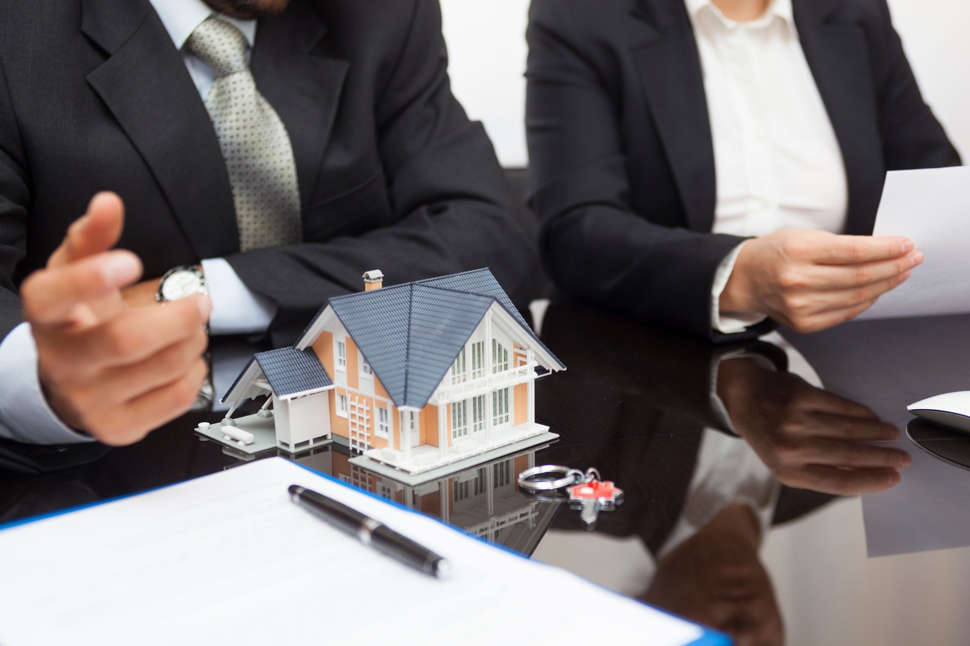 Immobilien-Konzept 